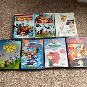 Lot of Disney and children’s DVDs